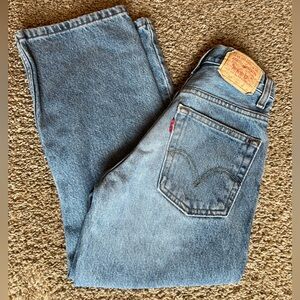 Boys Levi 569 loose straight jeans size 8 slim 22 W x 22 L